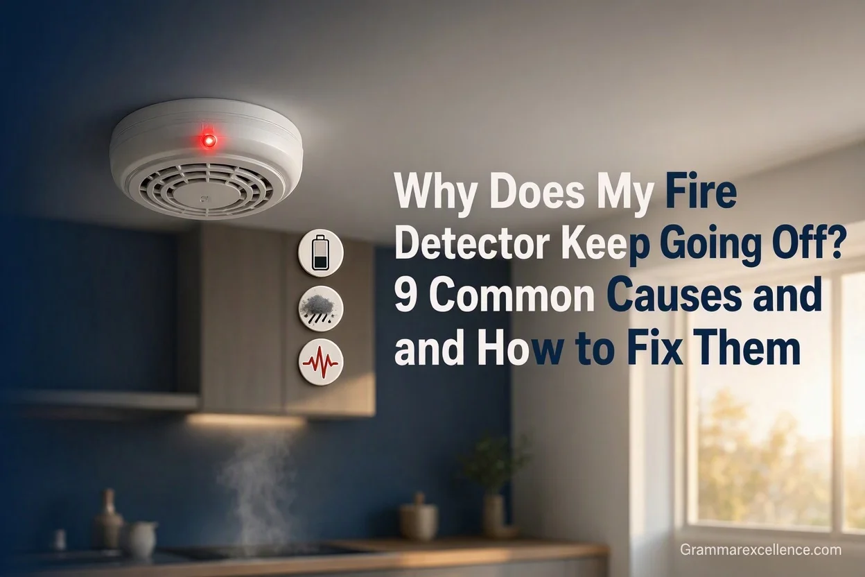 why does my fire detector keep going off